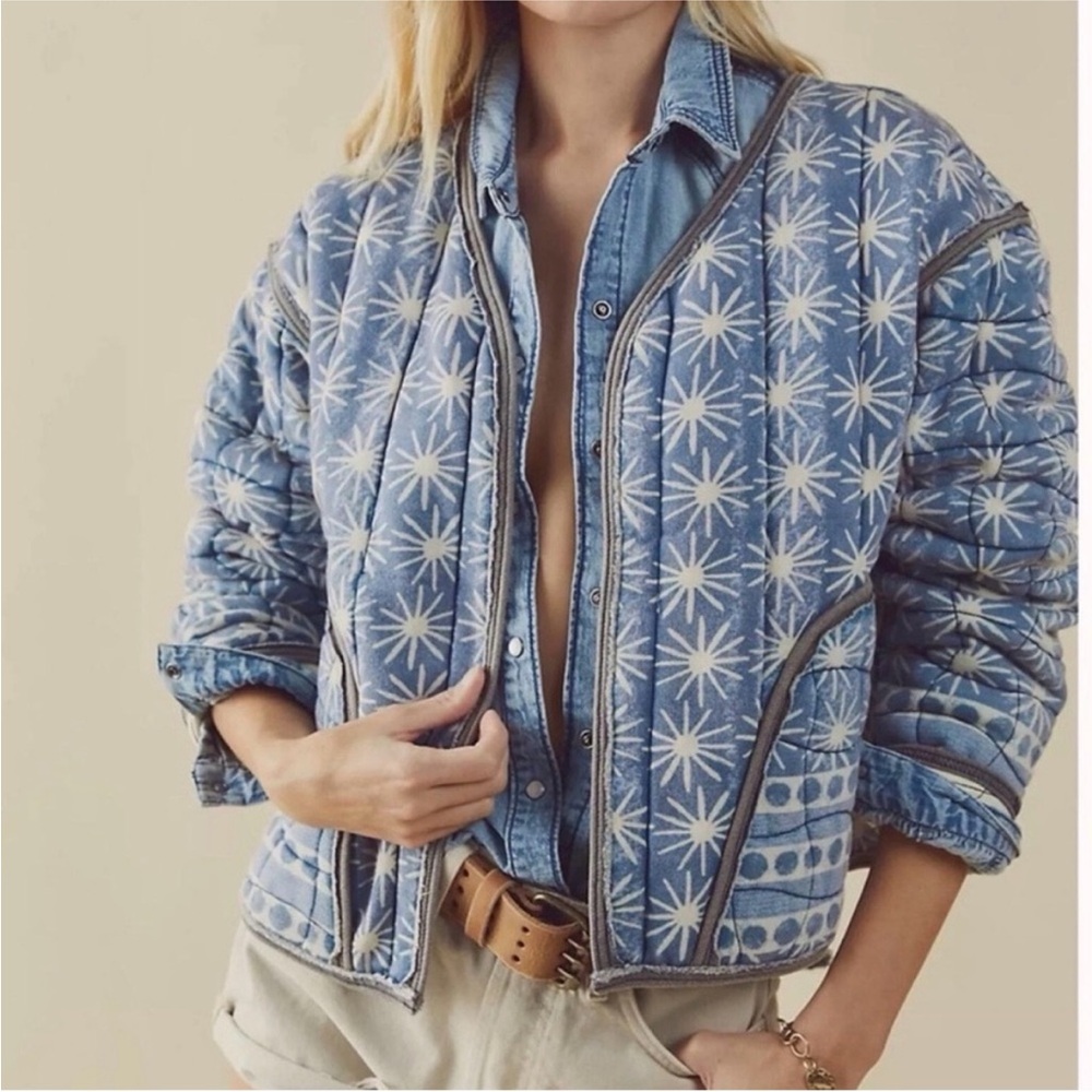 We the free quilted jacket